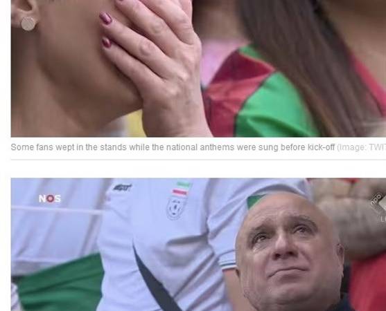 گریه پرحاشیه مرد ایرانی در قطر، سوژه جهانی شد