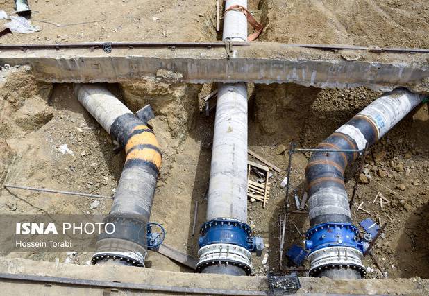 بهبود شبکه آبرسانی روستایی در زرآباد