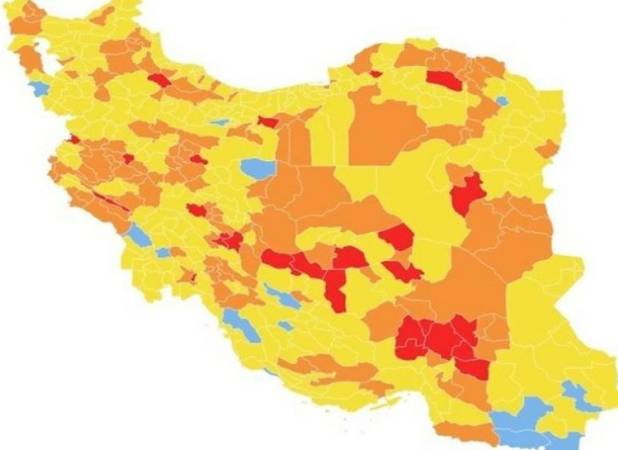 رنگبندی کرونایی شهرهای لرستان اعلام شد