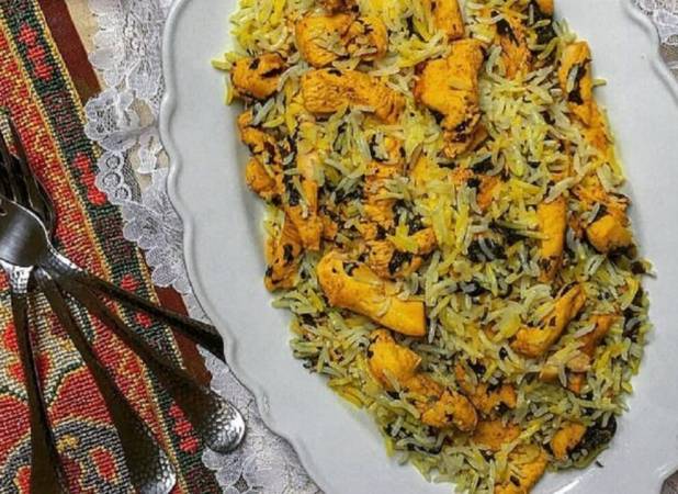 خانم‌ها با این پلو هنر دست‌پنجه خود را به رخ بکشید!