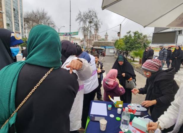 راهپیمایی ۲۲ بهمن در بابل