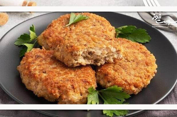 کتلت بادمجان بدون گوشت، یک گزینه عالی برای افراد گیاهخوار