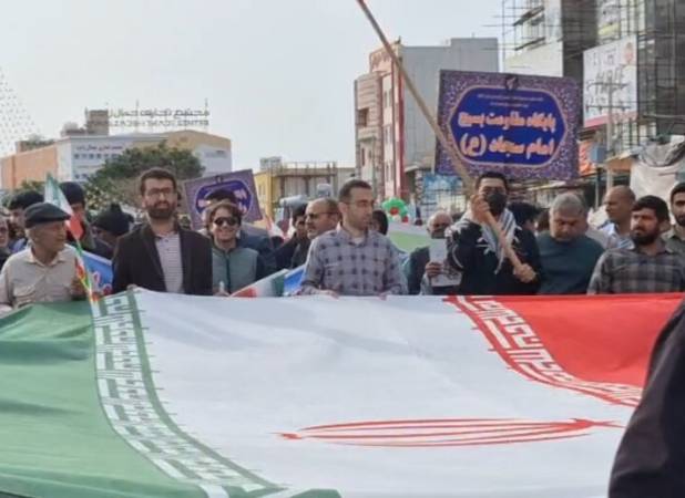 راهپیمایی یوم الله ۲۲ بهمن در گناوه