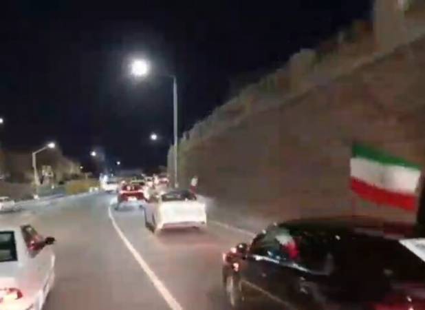 رژه خودرویی دلدادگان رهبر شهید در تبریز