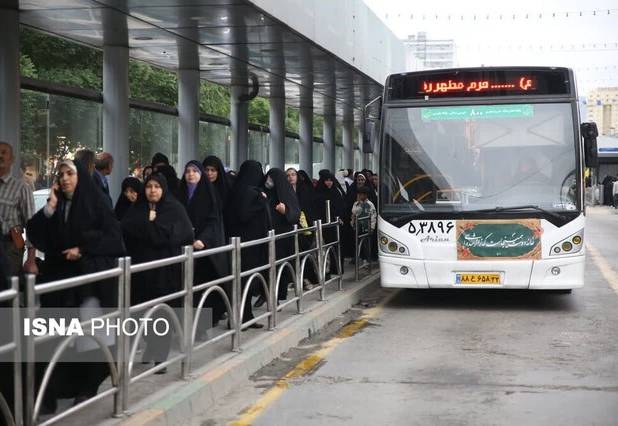 خدمات ناوگان اتوبوسرانی مشهد در ایام ماه رمضان