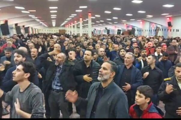 تجمع سوگواران رهبر شهید انقلاب در تنکابن