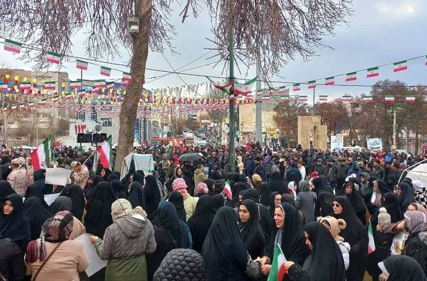 نمین برای صیانت از استقلال و آزادی ایران آمد