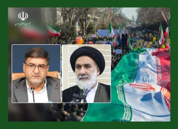 قدردانی مسئولان چهارمحال و بختیاری از حضور پرشور مردم در راهپیمایی یوم‌الله ۲۲ بهمن