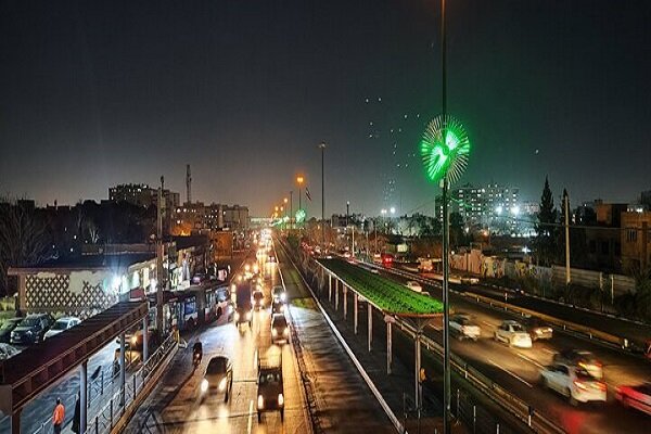 ارتقای جلوه‌های بصری در محور بزرگراهی آیت‌الله سعیدی