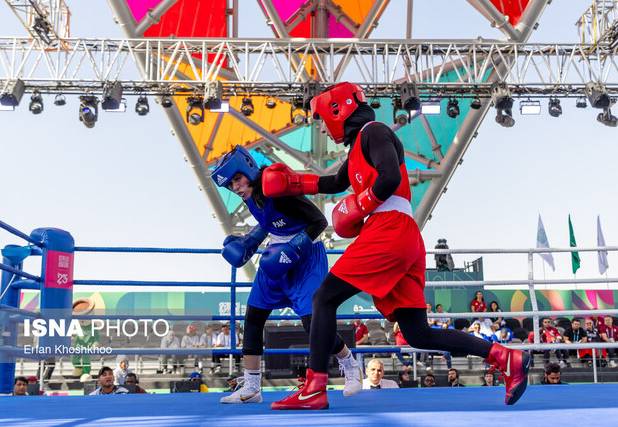 بازیگر زن سینما عضو تیم ملی بوکس شد