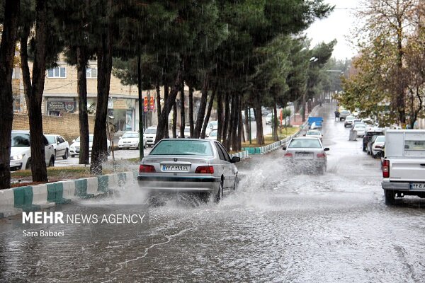 شروع بارش‌های رگباری در مازندران