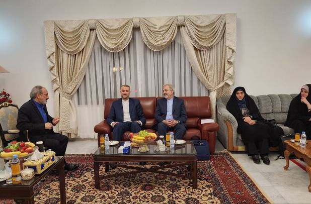 بازدید امیرعبداللهیان از سفارت ایران در ریاض