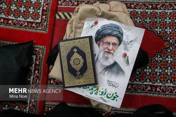 اجتماع بزرگ دامغانی‌ها در سوگ رهبر شهید