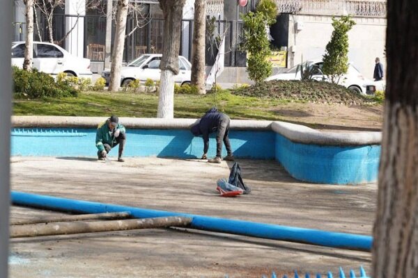 طرح استقبال از بهار در منطقه ۸ تهران با ساماندهی فضاهای شهری