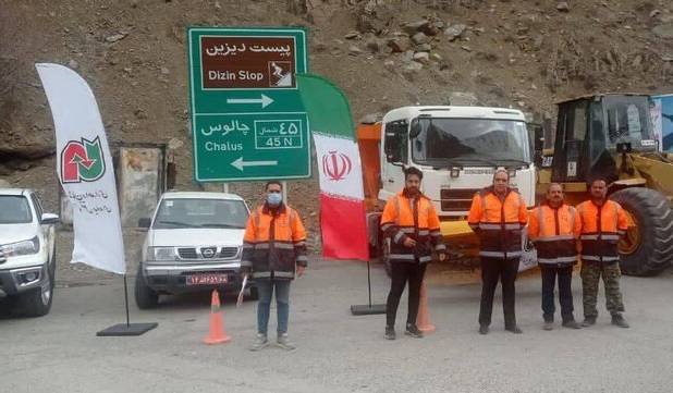 آماده‌باش راهداری البرز برای بارش برف در جاده‌های کوهستانی