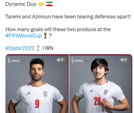 واکنش جالب AFC به چالش کی‌روش