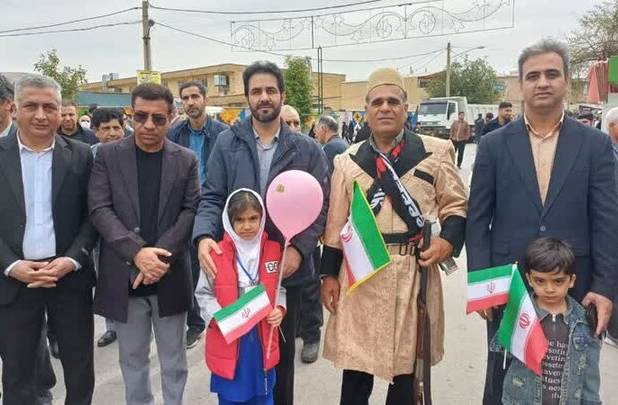 راهپیمایی ۲۲ بهمن در پلدختر