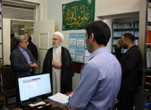 بازدید دادستان کل کشور از دادسرای ناحیه یک کرج 