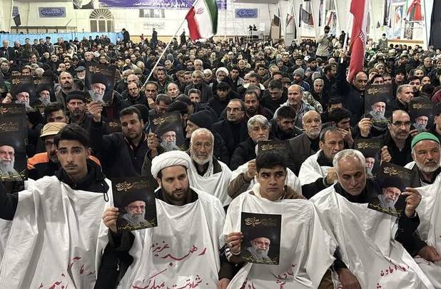 دومین روز از مراسم عزاداری مردم شیروان در پی شهادت رهبر معظم انقلاب