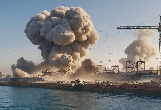 احتمال شنیده شدن صدای انفجار در محدوده شهر جاسک