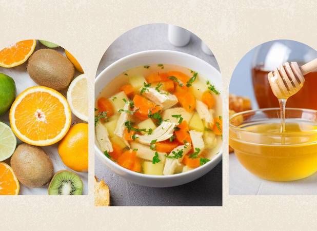 ۱۰خوراکی موثر برای درمان فوری سرماخوردگی