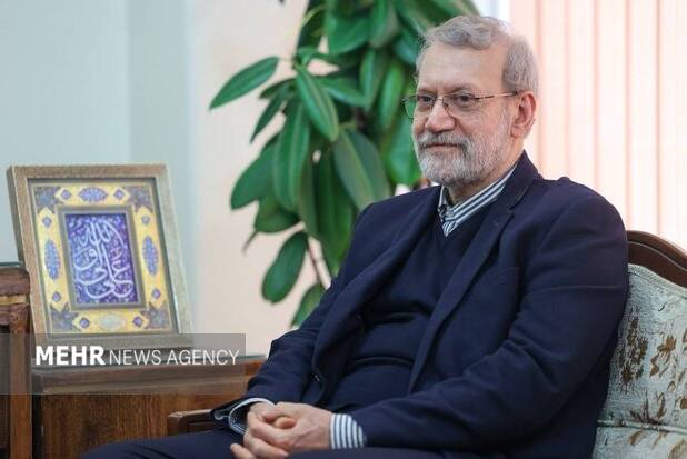 علی لاریجانی: اگر مذاکرات با آمریکا موفق باشد، می‌توان آن را گسترش داد