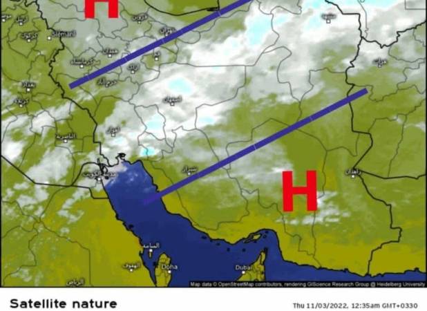 رخداد کم‌سابقه در فلات ایران