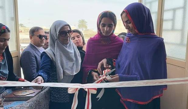 افتتاح مدرسه دست‌یاری به دشتیاری در روستای کالبر چابهار