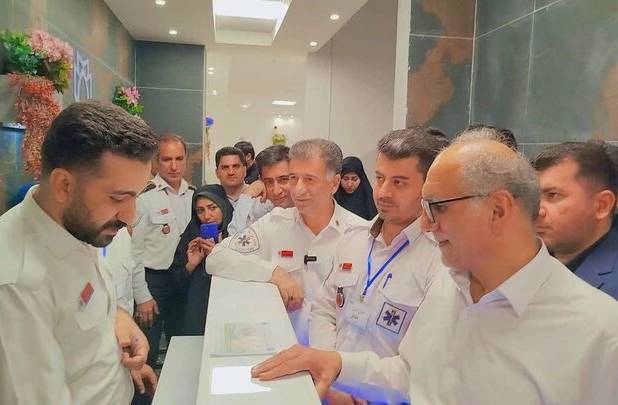 پیگیری آخرین وضعیت خدمت رسانی به مصدومان توسط رییس سازمان اورژانس