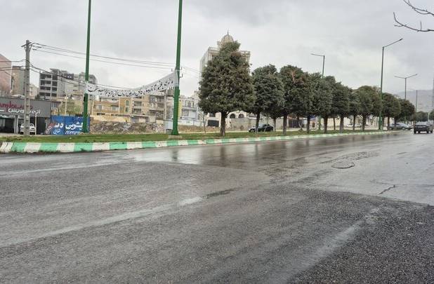 ۲۱ جاده کشور تحت تاثیر بارندگی است