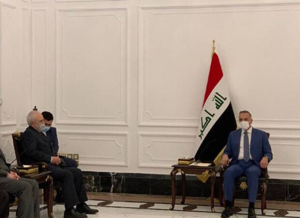 دیدار و گفتگو وزیر امور خارجه با نخست وزیر عراق