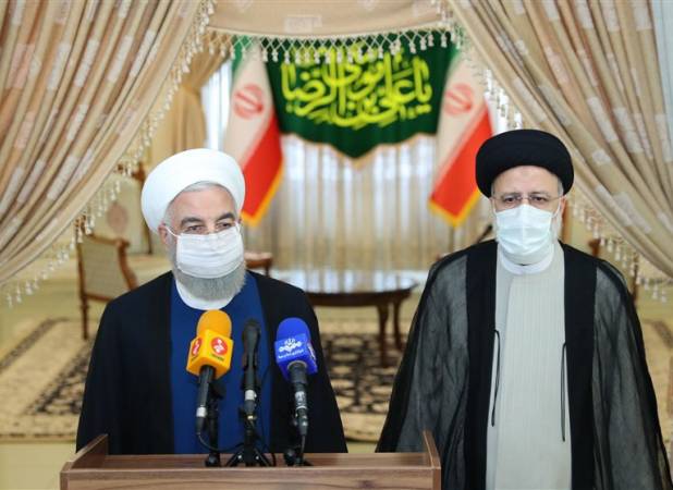 دیدار دکتر روحانی با رئیس‌جمهور منتخب 