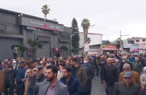 خورهشتی‌ها در راهپیمایی ۲۲ بهمن؛ تجلی وحدت و اراده ملت