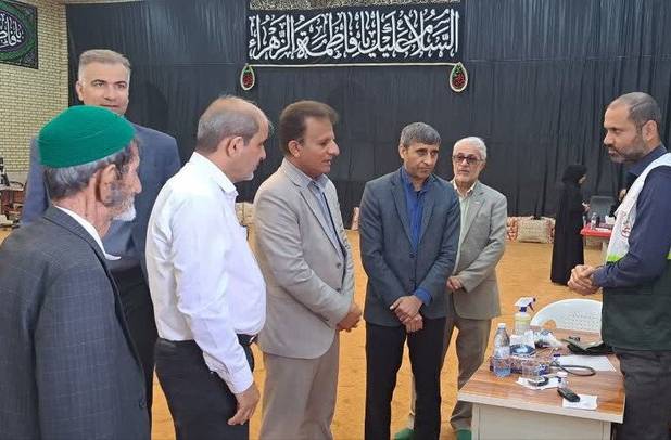 اردوی جهادی پزشکی در روستای چاوشی برگزار شد