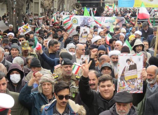 شکوه حضور بروجردی‌ها در راهپیمایی ۲۲ بهمن