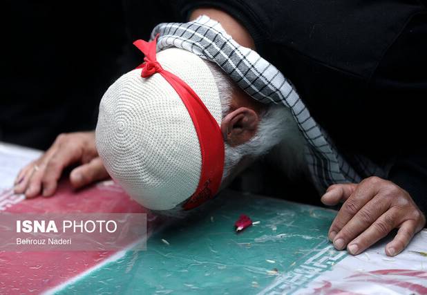 ورود پیکر پاک ۸۵ شهید دوران دفاع مقدس از طریق مرزآبی اروند به کشور