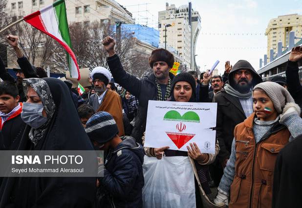 مراسم راهپیمایی چهل و هفتمین سالروز پیروزی انقلاب در مشهد