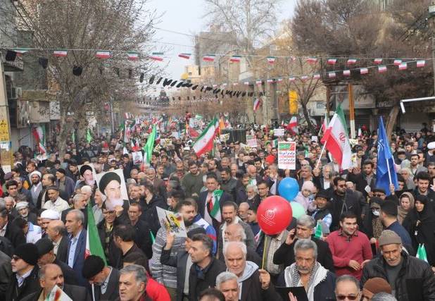 حماسه حضور مردم جنوب‌شرق استان تهران در راهپیمایی یوم‌الله ۲۲ بهمن