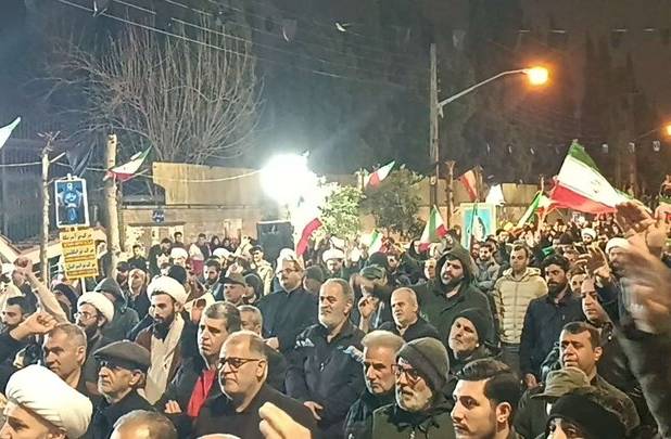 حضور باشکوه آستارایی‌ها در قرار اجتماع شبانه یکم فروردین