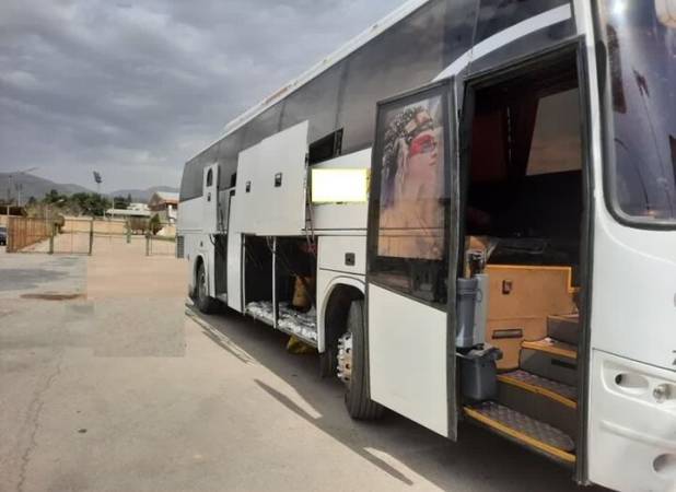 شگرد ماهرانه مسافر اتوبوس در ایست و بازرسی شاهرود لو رفت