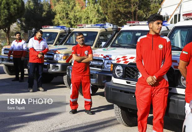 پوشش امدادی راهپیمایی ۲۲ بهمن توسط ۶۹ تیم عملیاتی هلال‌احمر زنجان
