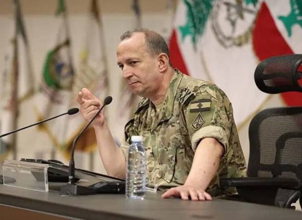 فرمانده ارتش لبنان از زمان بر بودن طرح انحصار سلاح خبر داد