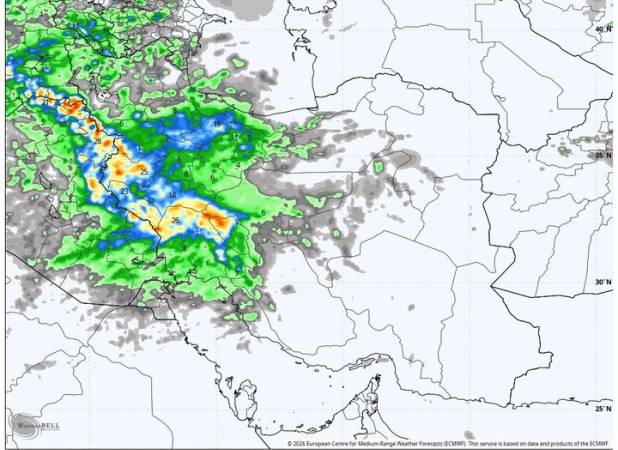 هشدار هواشناسی کشاورزی و اعلام وضعیت سطح نارنجی در نیمه غربی کشور