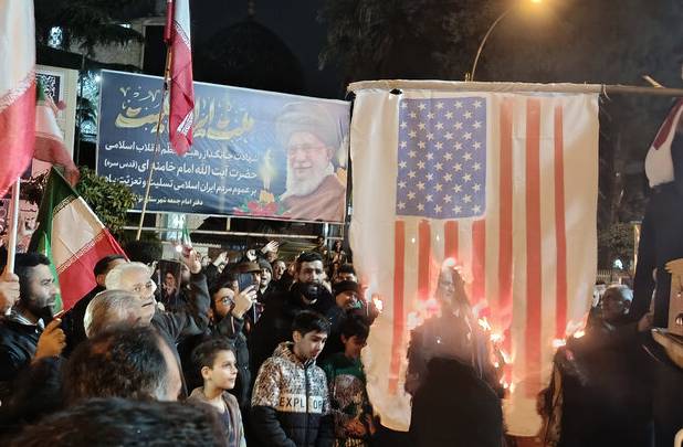 پلاتو خبرنگار مهر از اجتماع چهارشنبه سوری مازندران