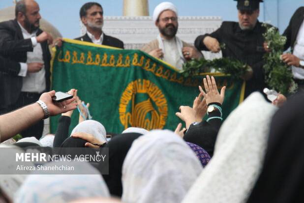 بیعتی دوباره با رهبر؛ خادمیاران رضوی شاهرود میثاق بستند
