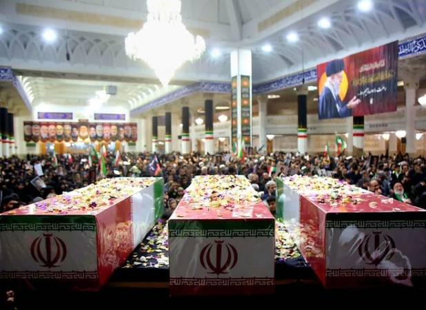 برگزاری مراسم وداع و تشییع شهدای پردیسان قم