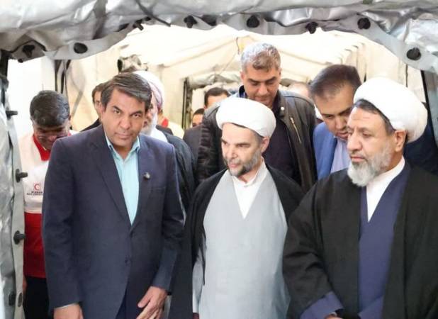 پاسخگویی سریع به بحران؛ بیمارستان سیار هلال احمر کرمان افتتاح شد