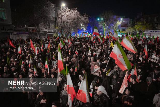 برگزاری رژه اقتدار دانشجویان در تهران