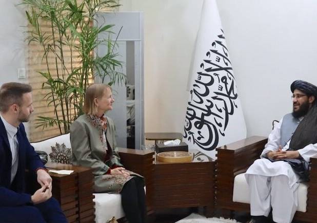 بررسی وضعیت مهاجران افغانستانی در دیدار مقام طالبان با مقام سازمان ملل