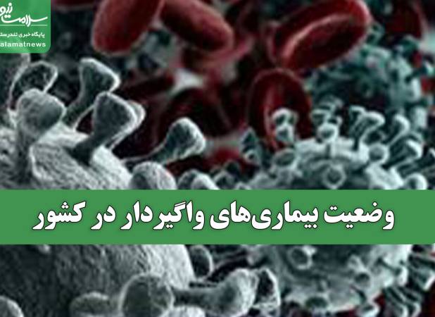 وضعیت بیماری‌های واگیردار در کشور